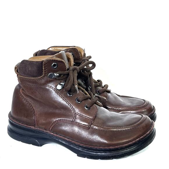 Birkenstock Footprints Brown Chukka Boots Size 38 Men's 5 Women's 7 - Picture 1 of 8